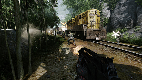 画像ギャラリー No.003のサムネイル画像 / ［TGS 2021］「Crysis Remastered Trilogy」，PS4向け日本語版の発売日が2021年12月9日に決定。オリジナル版との比較映像も公開