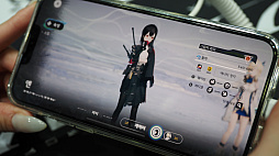 画像ギャラリー No.006のサムネイル画像 / ［G-STAR 2023］「エクスアストリス」初プレイ。白×黒少女コンビの見目もいいが，ガチ注力しているのはバトルだった