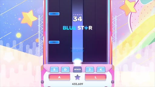 画像ギャラリー No.005のサムネイル画像 / 【PR】「Sixtar Gate: STARTRAIL」はシンプル操作がウリのリズムゲーム。ロマンたっぷりの世界に鳴り響く美しい音色を楽しめる