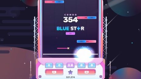 画像ギャラリー No.011のサムネイル画像 / 宇宙旅行をテーマとしたリズムゲーム「Sixtar Gate: STARTRAIL」のSwitch版，本日リリース。新要素シフトノーツやADVモードを追加