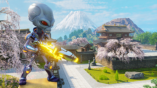 画像ギャラリー No.004のサムネイル画像 / 「Destroy All Humans! 2 - Reprobed」のローカルCo-opモードを紹介する最新トレイラー公開。忍者軍団の集まる“忍者城”も登場か