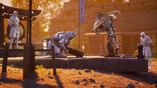 画像ギャラリー No.005のサムネイル画像 / 「Destroy All Humans! 2 - Reprobed」のローカルCo-opモードを紹介する最新トレイラー公開。忍者軍団の集まる“忍者城”も登場か