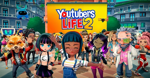 画像ギャラリー No.001のサムネイル画像 / NewTube Cityの暮らしがより楽しくなる。「Youtubers Life 2 - ユーチューバーになろう -」の大型アップデート“#CityStories”を配信