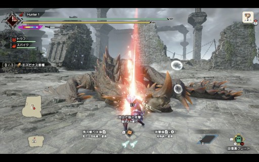 画像ギャラリー No.003のサムネイル画像 / ［TGS2022］「モンハンライズ：サンブレイク」，9月末に実装される“エスピナス亜種”討伐クエストに会場で挑戦。怒り状態時は手が付けられない凶暴さに