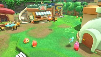 画像ギャラリー No.016のサムネイル画像 / 「星のカービィ　ディスカバリー」の発売日が2022年3月25日に決定。360度に広がるステージを探索する，シリーズ初の3Dアクション
