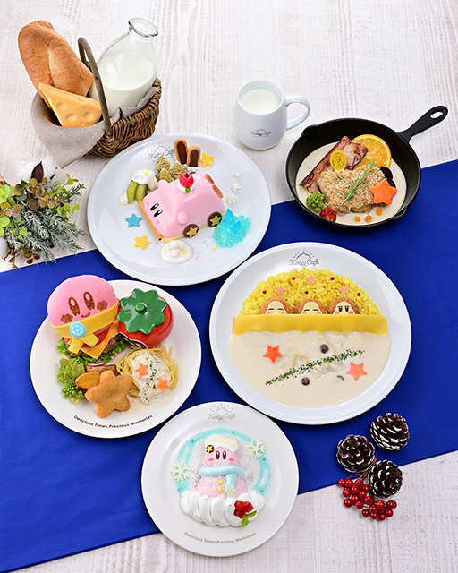 画像ギャラリー No.001のサムネイル画像 / 11月13日から開催の「カービィカフェ WINTER 2024」,新作メニュー&復刻メニューを公開。ミルクやチーズを使ったあったか〜い料理が登場