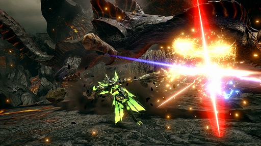 画像ギャラリー No.002のサムネイル画像 / 「モンスターハンターライズ:サンブレイク」,全14武器種の中からスラッシュアックス,ヘビィボウガン,片手剣の紹介映像が公開に