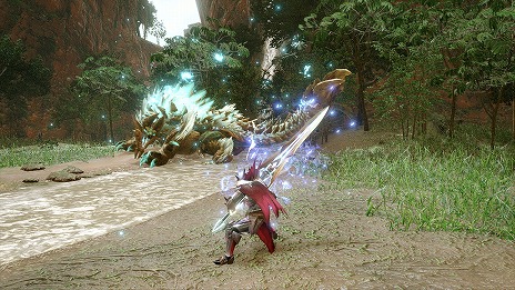 画像ギャラリー No.005のサムネイル画像 / 「モンスターハンターライズ：サンブレイク」に登場する大剣，操虫棍，ハンマーの新アクションを解説する武器別紹介動画が公開に