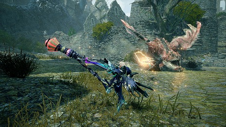 画像ギャラリー No.009のサムネイル画像 / 「モンスターハンターライズ：サンブレイク」に登場する大剣，操虫棍，ハンマーの新アクションを解説する武器別紹介動画が公開に
