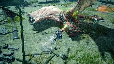画像ギャラリー No.010のサムネイル画像 / 「モンスターハンターライズ：サンブレイク」に登場する大剣，操虫棍，ハンマーの新アクションを解説する武器別紹介動画が公開に
