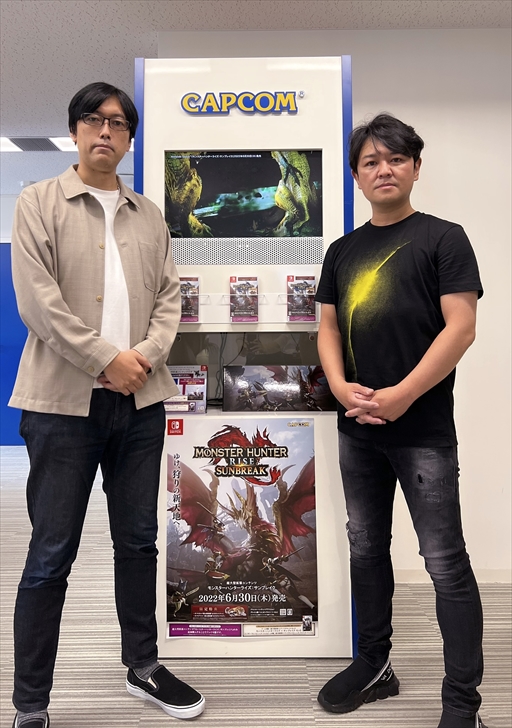 画像ギャラリー No.003のサムネイル画像 / 「モンスターハンターライズ:サンブレイク」メディア合同インタビュー。“盟勇”や“疾駆け”など新要素についてズバリ聞いた