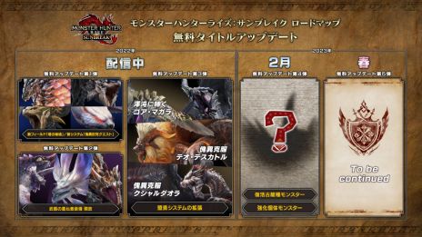 画像ギャラリー No.003のサムネイル画像 / 「モンスターハンターライズ:サンブレイク」無料アップデート第4弾は2023年2月に。復活古龍種モンスター,強化個体モンスター登場