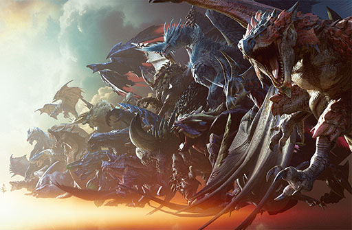 画像ギャラリー No.003のサムネイル画像 / モンハンの20周年記念企画「モンスター総選挙」がスタート。229体の候補から最も好きなモンスターに投票しよう