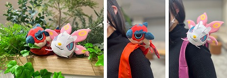 画像ギャラリー No.004のサムネイル画像 / 「モンハンライズ：サンブレイク」ぬいぐるみ付きエコバッグ第2弾が12月28日から順次展開。リオレウスとタマミツネが参戦