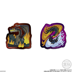 画像ギャラリー No.006のサムネイル画像 / 「モンスターハンター」より，アクリル製のマグネットが登場。歴代モンスターのアイコンを使用した全22種