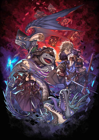 画像ギャラリー No.001のサムネイル画像 / 脳内再生RPG「Voice of Cards ドラゴンの島」の新たな情報が明らかに。キービジュアルをはじめ,ゲームマスター役を務める安元洋貴さんのコメントなども公開