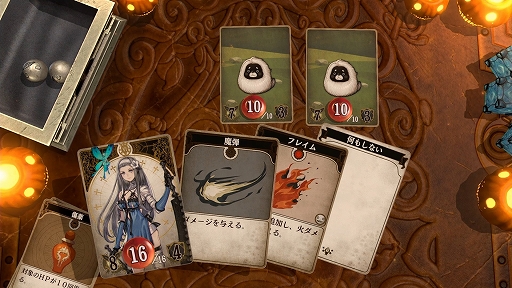 画像ギャラリー No.002のサムネイル画像 / 「Voice of Cards ドラゴンの島」メールインタビュー。6人のキーマンたちに，アナログ感のあるユニークなRPGの魅力を聞いた