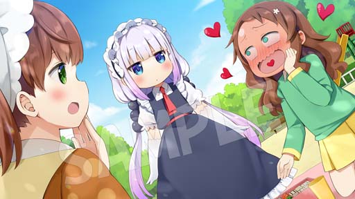 画像ギャラリー No.005のサムネイル画像 / PS4/Switch「小林さんちのメイドラゴン 炸裂!!ちょろゴン☆ブレス」の予約受付開始。店舗購入特典が公開に