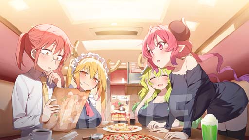 画像ギャラリー No.006のサムネイル画像 / PS4/Switch「小林さんちのメイドラゴン 炸裂!!ちょろゴン☆ブレス」の予約受付開始。店舗購入特典が公開に
