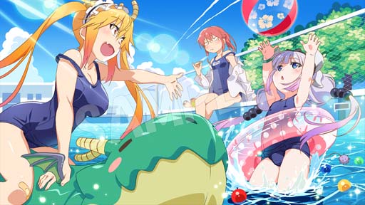 画像ギャラリー No.007のサムネイル画像 / PS4/Switch「小林さんちのメイドラゴン 炸裂!!ちょろゴン☆ブレス」の予約受付開始。店舗購入特典が公開に