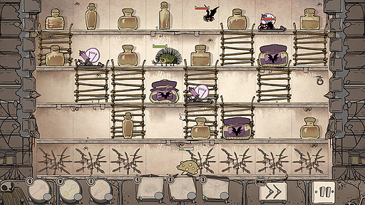 画像ギャラリー No.004のサムネイル画像 / 新作ストラテジー「JARS」（PC/Switch/Mac）が本日リリース。幼い少年が家の地下室の秘密に迫る，タワーディフェンス＋パズルの一作