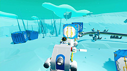 画像ギャラリー No.001のサムネイル画像 / PS4版「Astroneer -アストロニーア-」,惑星上に鉄道を敷設できるようになる“鉄道アップデート”を実施