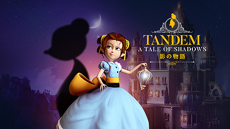 画像ギャラリー No.002のサムネイル画像 / 「Tandem:影の物語」(Switch/PS4)本日リリース。少女(見下ろし視点)とテディベア(横視点)を切り替えて操作するパズルアクション