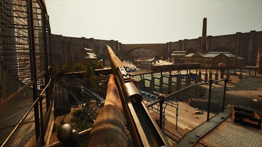 画像ギャラリー No.004のサムネイル画像 / 不気味なヒューマノイドと戦う並行世界FPS「INDUSTRIA」,PS5版を本日リリース