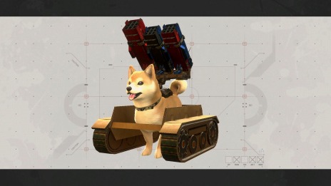 画像ギャラリー No.021のサムネイル画像 / 「METAL DOGS」にシリーズ伝統の乗り物風装備“ポチタンク”が登場。店舗別のオリジナル特典やパッケージ限定版の情報を公開