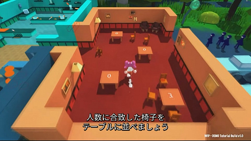 画像ギャラリー No.006のサムネイル画像 / ［TGS 2021］「Its Mealtime!」のプレゼンテーション映像が公開。料理や接客をドタバタアクションで楽しめるマルチプレイゲーム