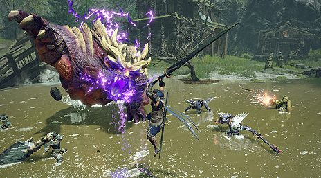 画像ギャラリー No.005のサムネイル画像 / Steam版「モンスターハンターライズ」の配信が本日スタート。発売記念アイテムパックと初心者サポート防具の無料配信も開始