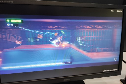 画像ギャラリー No.004のサムネイル画像 / ［TGS 2021］ハイスピードな連続アクションが楽しめる，「Soda Crisis」の試遊レポートを掲載。敵の弾幕やトラップをかいくぐりながら進む，軽快なベルトスクロールアクション