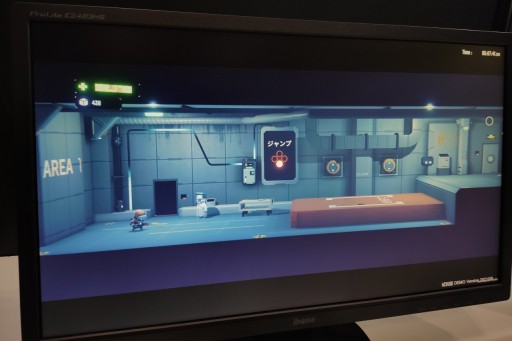 画像ギャラリー No.016のサムネイル画像 / ［TGS 2021］ハイスピードな連続アクションが楽しめる，「Soda Crisis」の試遊レポートを掲載。敵の弾幕やトラップをかいくぐりながら進む，軽快なベルトスクロールアクション