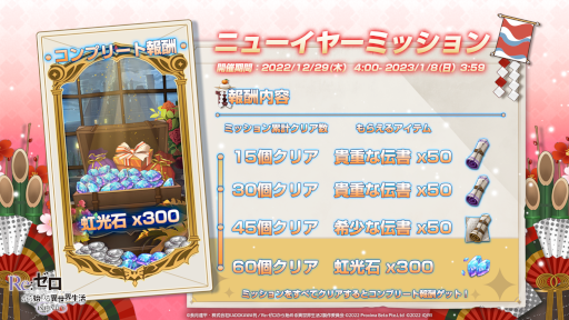 画像ギャラリー No.002のサムネイル画像 / 「リゼフィニ」,“新年キャンペーン”を2023年1月1日より開催。年賀状キャンペーンも実施
