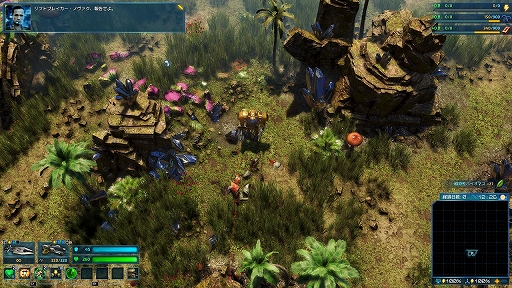 画像ギャラリー No.006のサムネイル画像 / PS5版「The Riftbreaker」プレイレポート。メカアクション，惑星探索，基地建設，タワーディフェンスを融合し，“おいしいとこ取り”したRTS