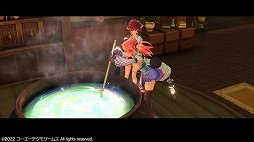 画像ギャラリー No.011のサムネイル画像 / 「ソフィーのアトリエ2 〜不思議な夢の錬金術士〜」レビュー。天候を操ってフィールドを変え,シームレスなバトルと採取を楽しもう