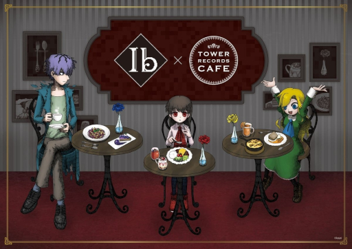 画像ギャラリー No.015のサムネイル画像 / ホラーADV「Ib」のコラボカフェが東京と大阪で本日オープン。イヴたちをイメージしたコラボメニューが登場し，オリジナルグッズの販売も