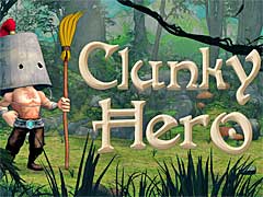 「クランキー・ヒーロー」のダウンロード販売を本日開始。ファンタジー世界を舞台にした，コミカルな横スクロール型アクションRPG