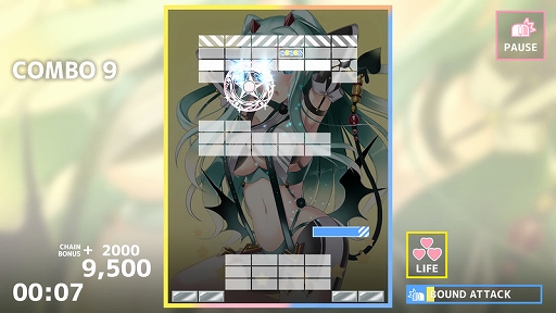 画像ギャラリー No.003のサムネイル画像 / 「変身少女 -Second Magic-」がSteamでリリース。ちょっぴりセクシーなブロック崩し