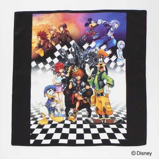 画像ギャラリー No.003のサムネイル画像 / 「KINGDOM HEARTS」シリーズのイラストハンカチが発売決定