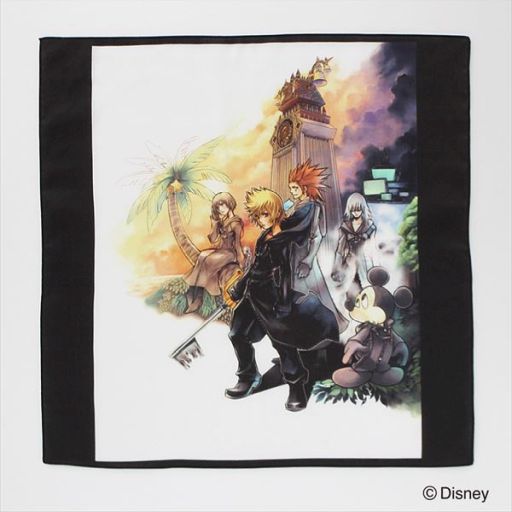 画像ギャラリー No.004のサムネイル画像 / 「KINGDOM HEARTS」シリーズのイラストハンカチが発売決定