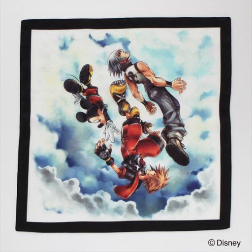 画像ギャラリー No.006のサムネイル画像 / 「KINGDOM HEARTS」シリーズのイラストハンカチが発売決定