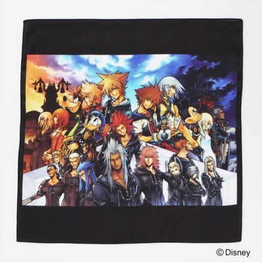 画像ギャラリー No.007のサムネイル画像 / 「KINGDOM HEARTS」シリーズのイラストハンカチが発売決定