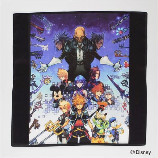 画像ギャラリー No.008のサムネイル画像 / 「KINGDOM HEARTS」シリーズのイラストハンカチが発売決定