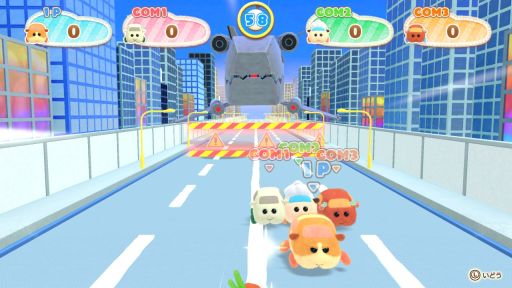 画像ギャラリー No.015のサムネイル画像 / 「PUI PUI モルカー Let’s!モルカーパーティー!」を紹介。ニンジン食べ放題を目指すモルカーたちとミニゲームに挑戦