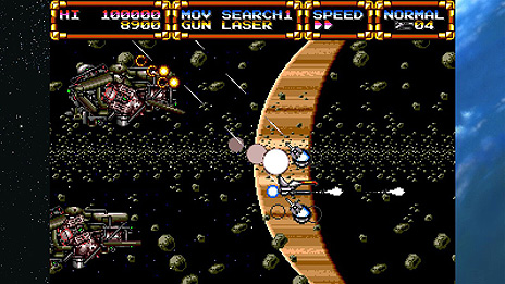画像ギャラリー No.004のサムネイル画像 / Switch向け「Gley Lancer」（グレイランサー）の国内配信が本日スタート。1992年のメガドライブ向けSTGが現行のコンシューマ機で登場