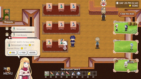 画像ギャラリー No.002のサムネイル画像 / スローライフRPG「Slow living with Princess」本日正式リリース。ストーリーのエンディングや，4人目のヒロインなど多数の新要素が追加に