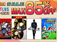 「龍が如く8」が20％オフの初セール。「ペルソナ5 タクティカ」なども対象となった「SEGA ATLUS Spring Sale」，Steamで開催