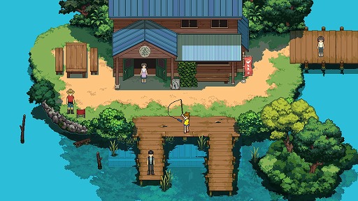 画像ギャラリー No.010のサムネイル画像 / リメイク版「霧雨が降る森」がSteamで11月16日発売へ。すべてのドット絵が描きおろしとなり，新マップや分岐ルートも追加に