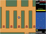 画像ギャラリー No.005のサムネイル画像 / PS4/Switch「アーケードアーカイブス ラリーX」が10月14日にリリース。レッドカーの追撃を避けつつ,フラッグを回収するアクションゲーム